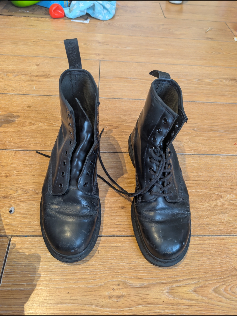 Unisex Dr Martens Lace-Up Combat Boots